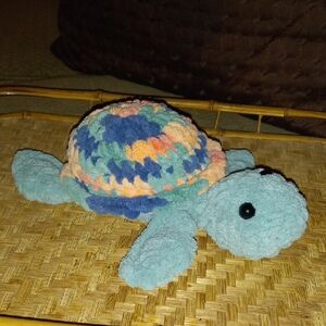 Sea Turtle Crochet Stuffed Animal Plush